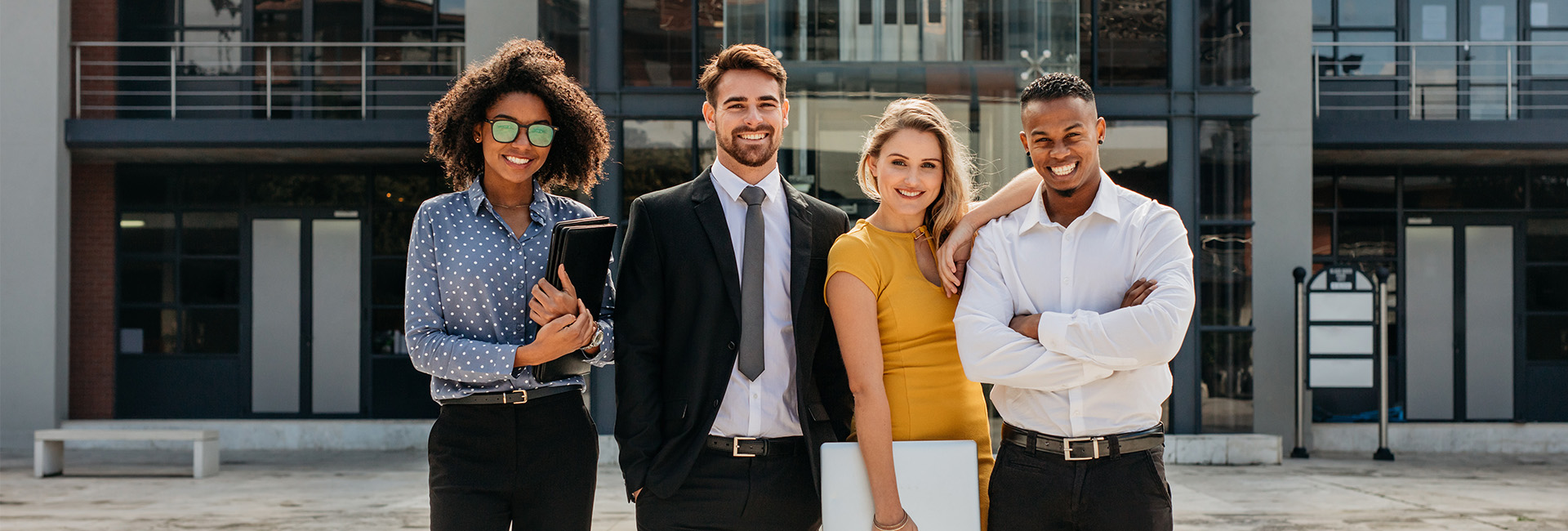 Young group of professionals