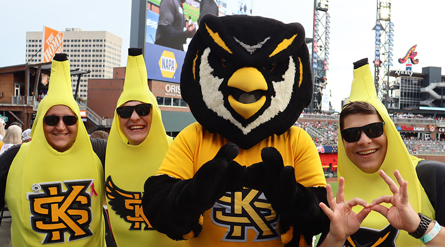 Scrappy and the Banana Boys at the Braves