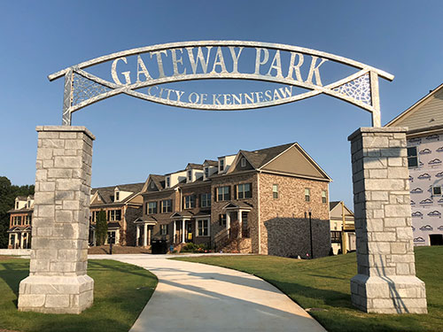 ksu Sculptural Entryway Signage