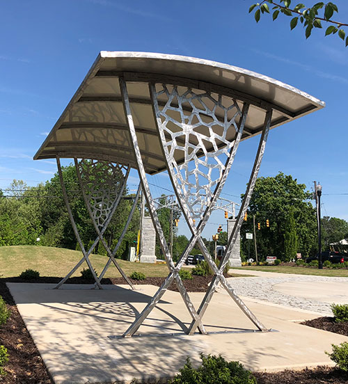 ksu Sculptural Shade Structure