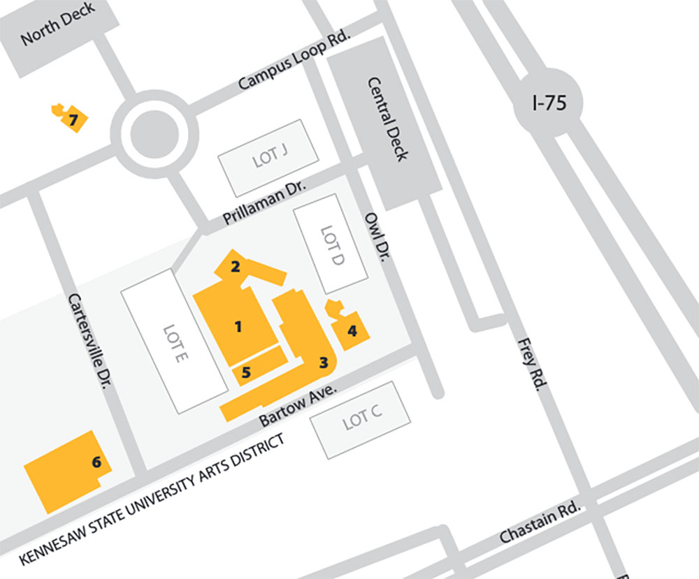 arts district map