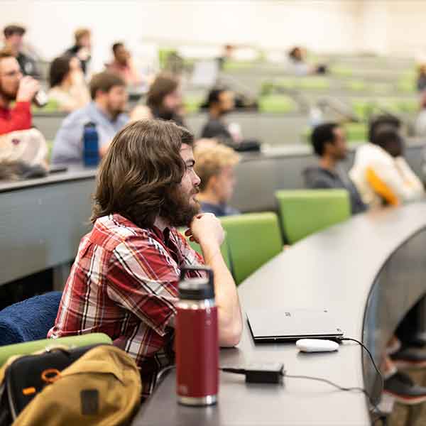 KSU Students in class for Computer Science.