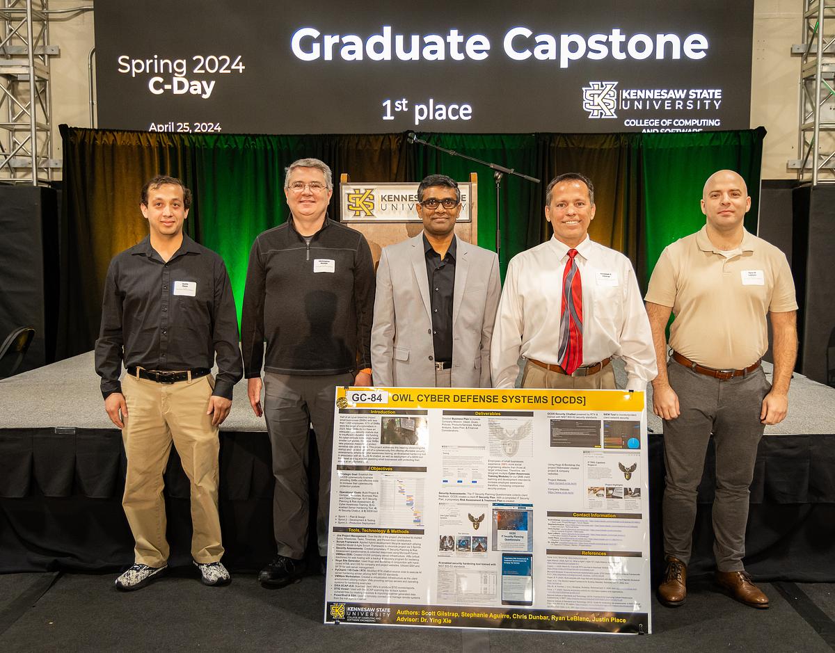 Graduate Capstone First Place Spring 24