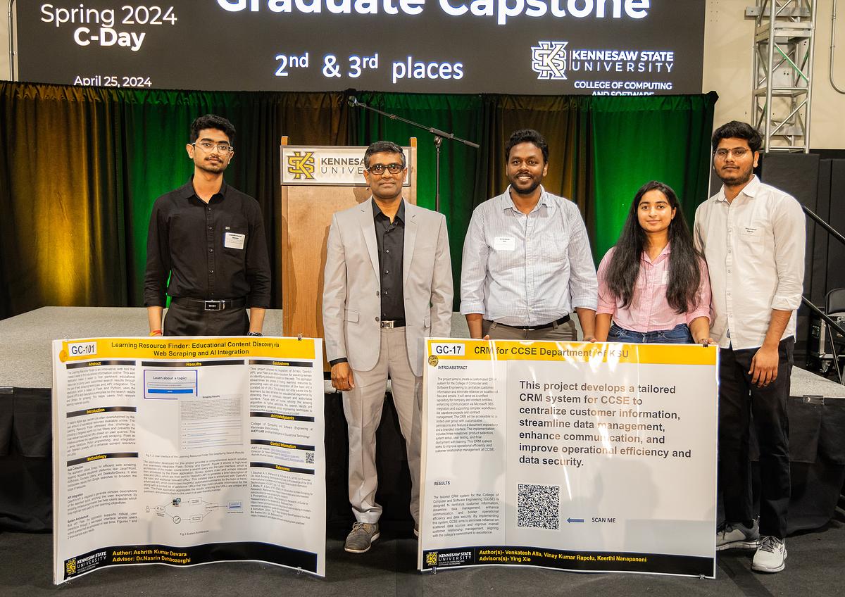 Graduate Capstone Second and Third Place Spring 24