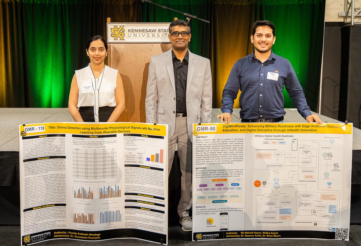 Graduate Master's Research Second and Third Place Spring 24