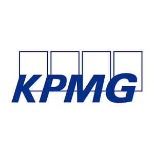 KPMG logo.