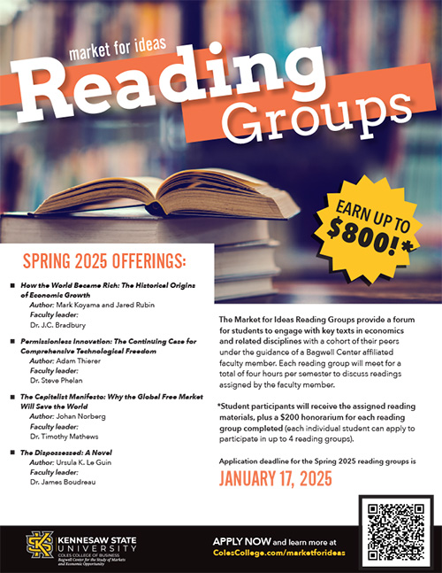 Market for Ideas Reading Groups Spring 2025