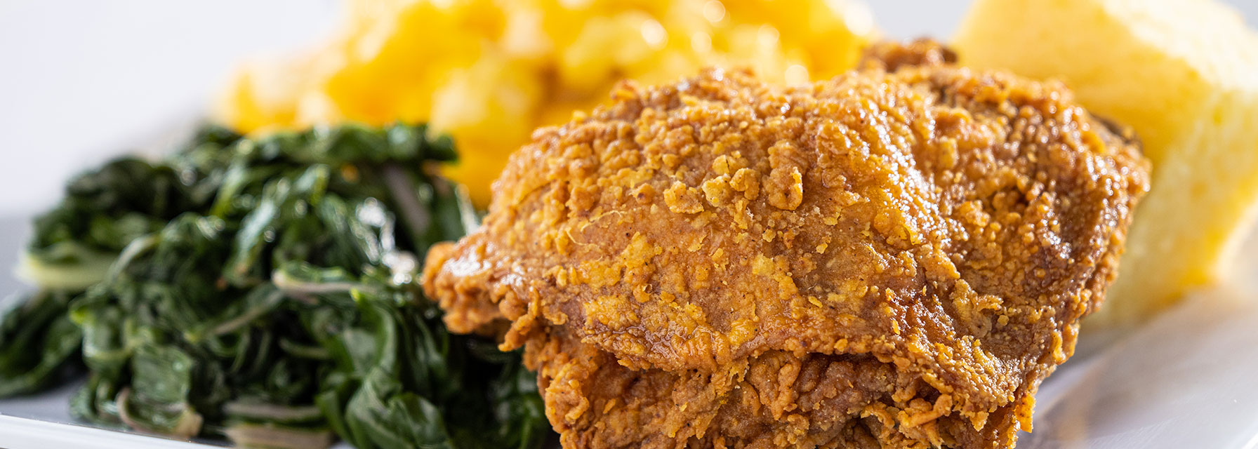 Fried chicken served at the dining halls every Thursday