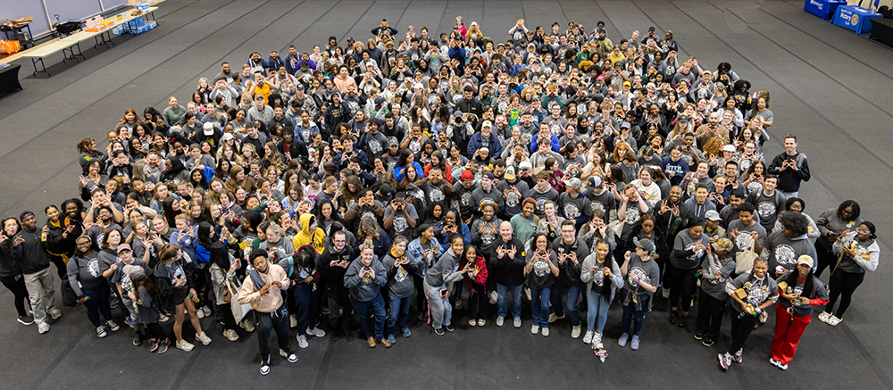  group photo of ksu day of service