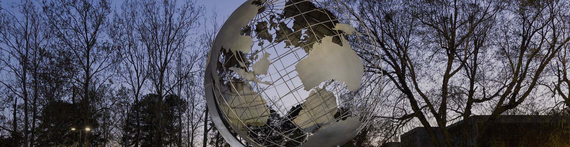 Globe on Marietta Campus