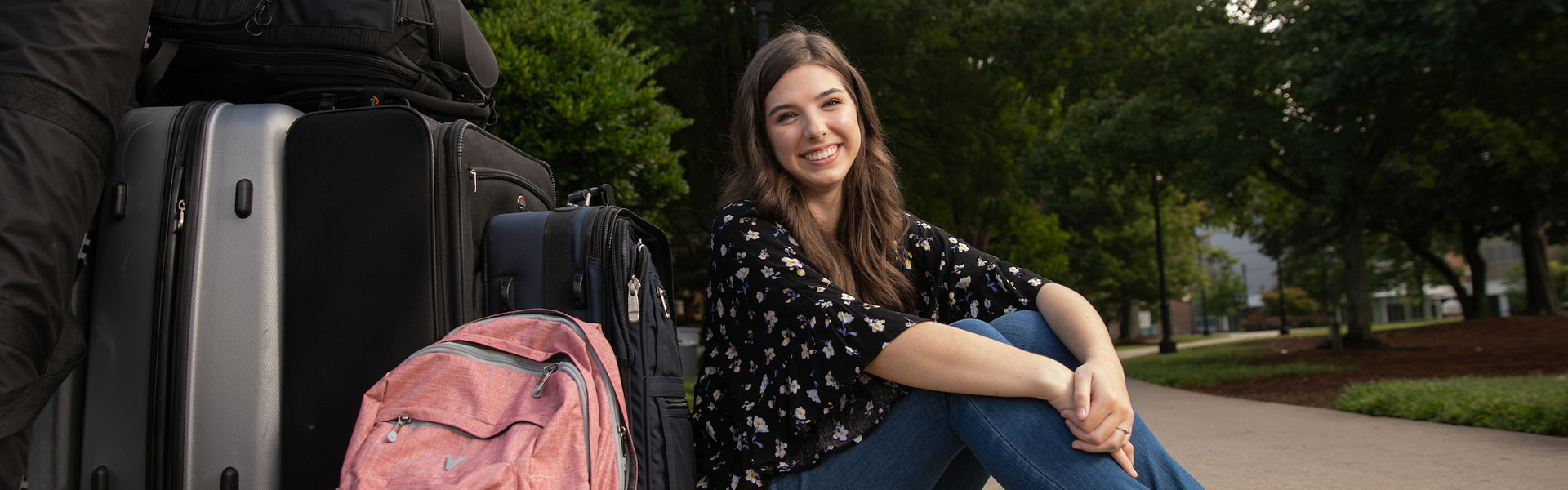 KSU Student packed for year of Portuguese.