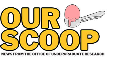 our scoop newsletter spoon of ice cream