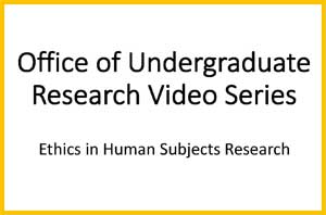 Image of video ten - Ethics in Human Subjects Research