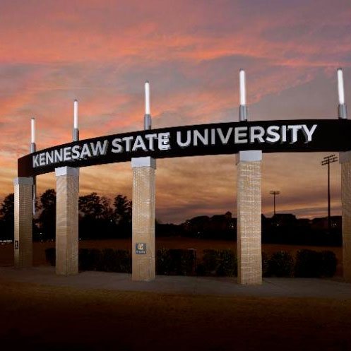 entrance of ksu university