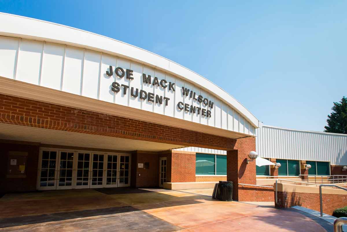 outside view of Joe Mack Wilson Student Center