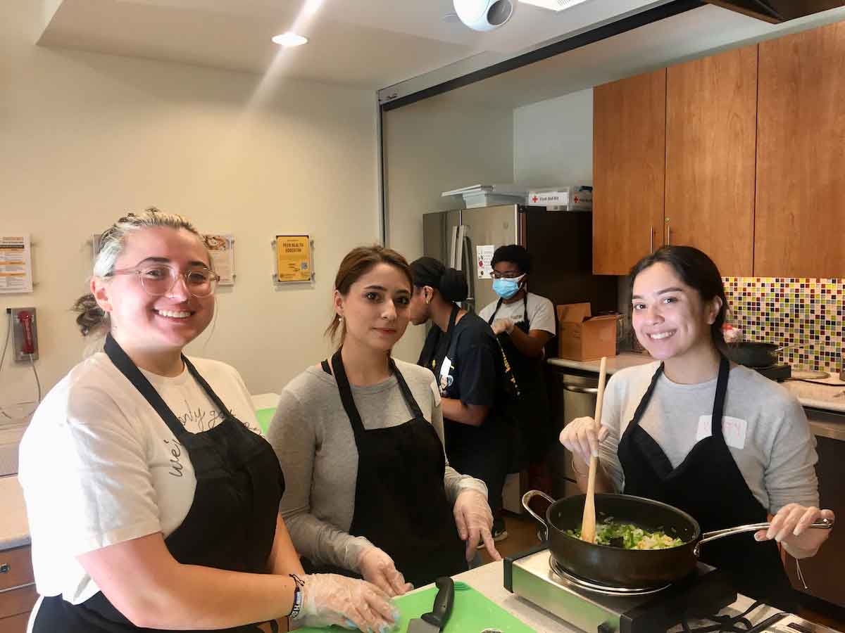 ksu students cooking