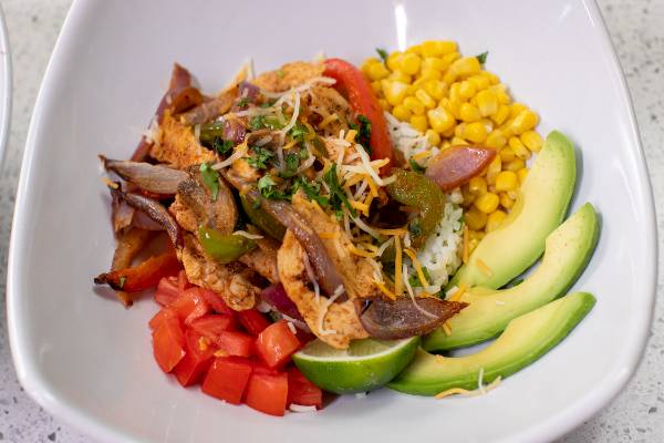 plate of salad