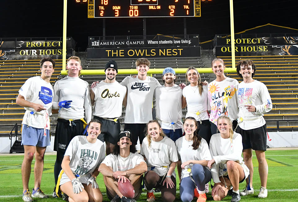 ksu students participating in intramural sports