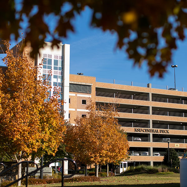 Central Parking Deck on the Kennesaw Campus