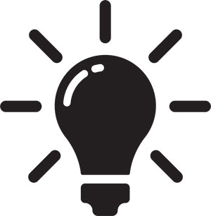 light bulb icon